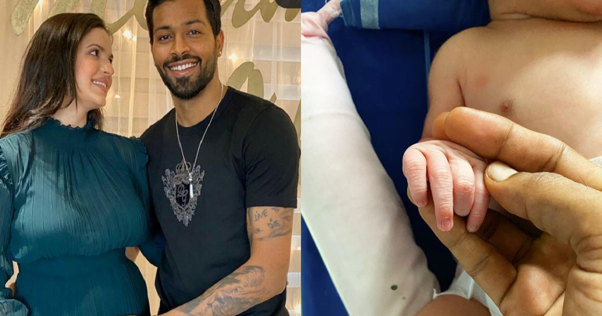 Hardik Pandya, Natasa Stankovic blessed with baby boy – see picture