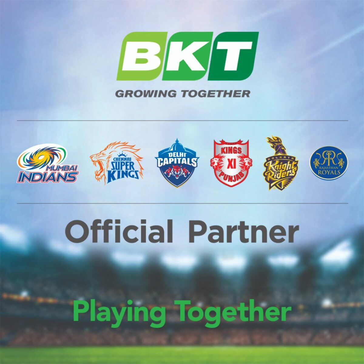 BKT Tires signs sponsorship deals with six teams for IPL 2020